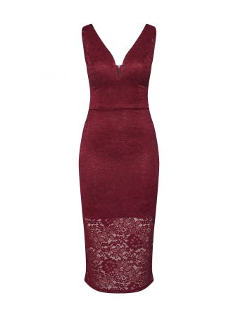 WAL G. Rochie de cocktail 'WG 6292'  roșu vin