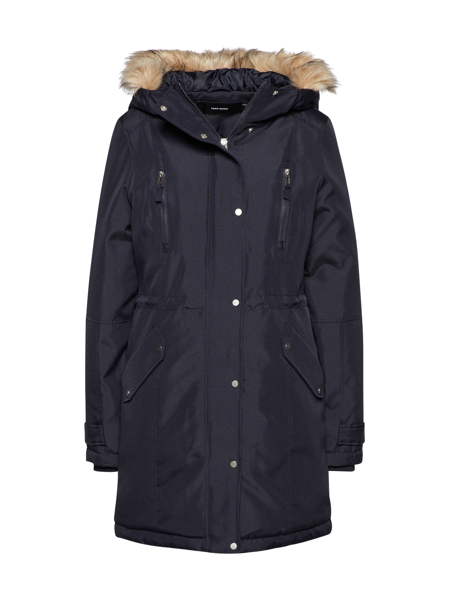 VERO MODA Parka de iarnă  albastru noapte