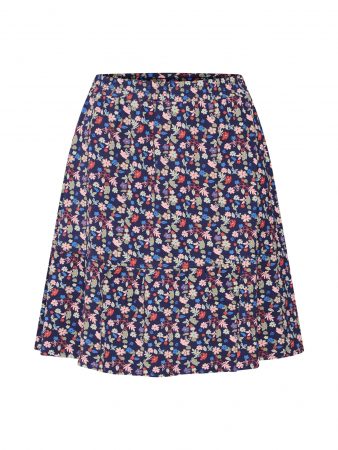 EDC BY ESPRIT Fustă  navy / culori mixte