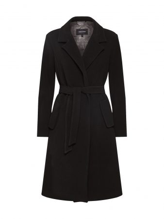 MORE & MORE Palton de primăvară-toamnă  negru