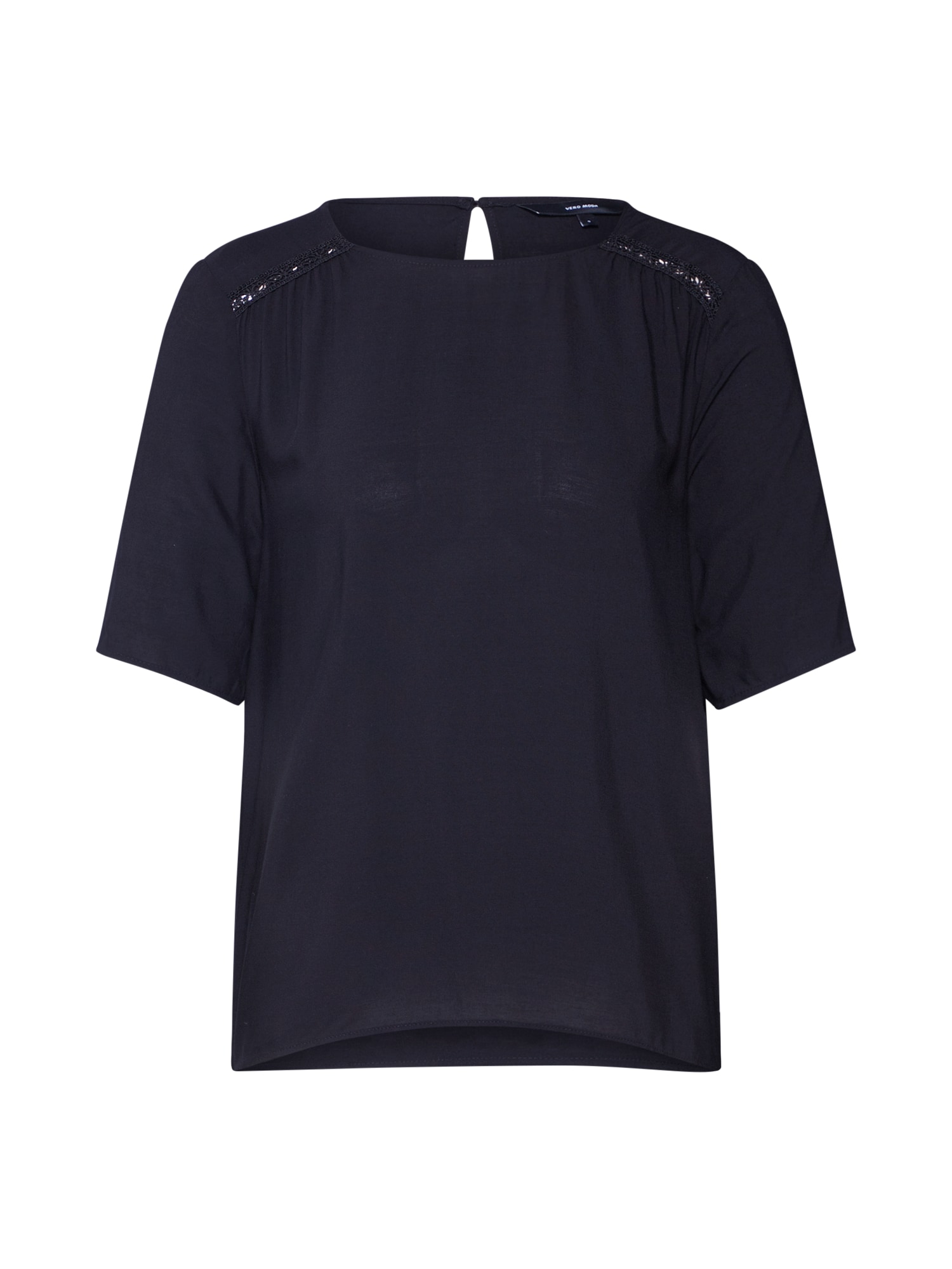 VERO MODA Bluză 'VMBOCA 2/4 TOP GA VO'  negru