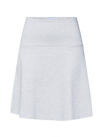 Re.draft Fustă  gri deschis / offwhite