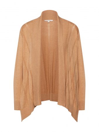 TOM TAILOR DENIM Geacă tricotată  maro cămilă