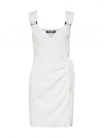Fashion Union Rochie 'Knotty'  alb