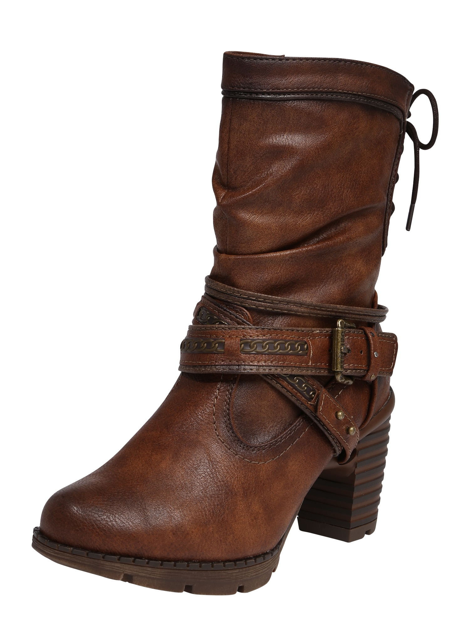 MUSTANG Botine  maro