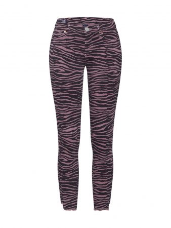 True Religion Jeans 'HALLE ZEBRA'  roz / negru