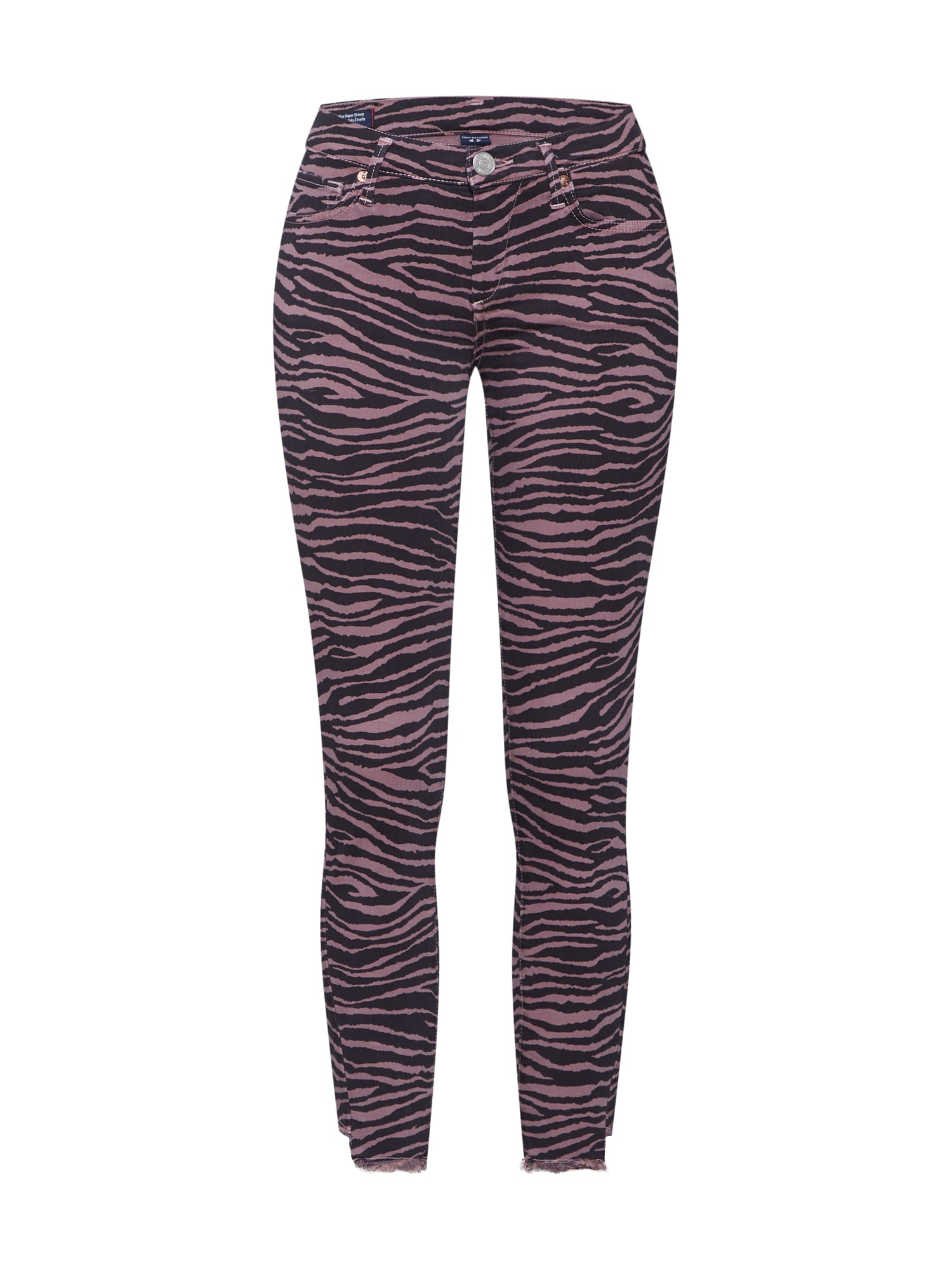 True Religion Jeans 'HALLE ZEBRA'  roz / negru