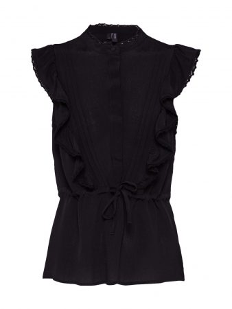 VERO MODA Bluză 'BLOSSOM'  negru