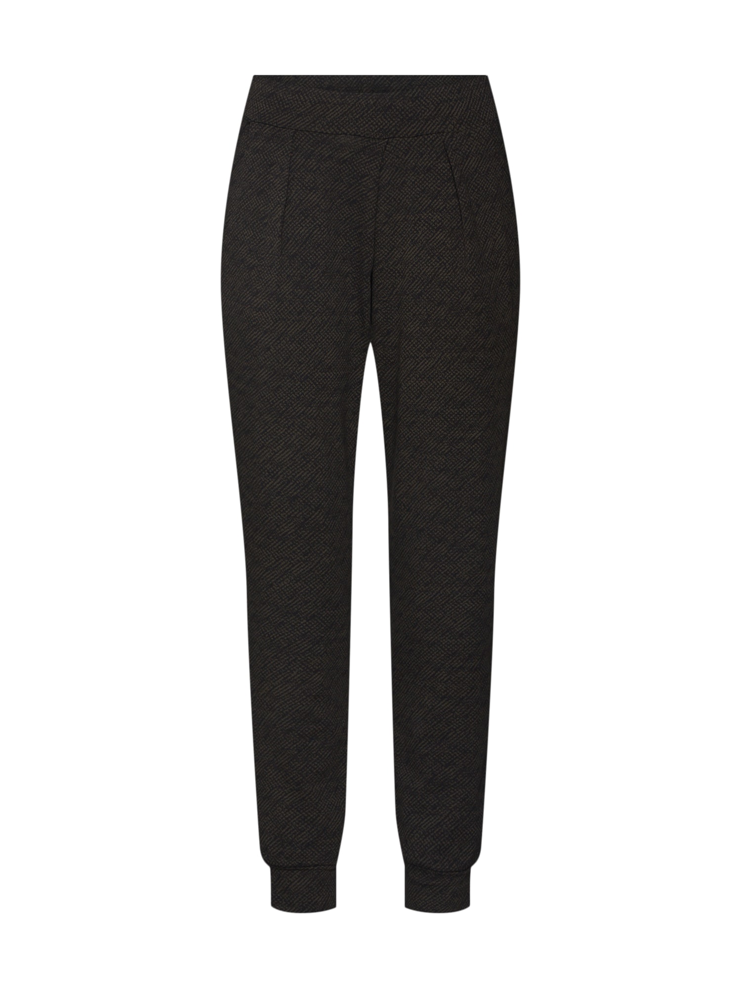 OPUS Pantaloni cutați 'Mamiko camo'  negru