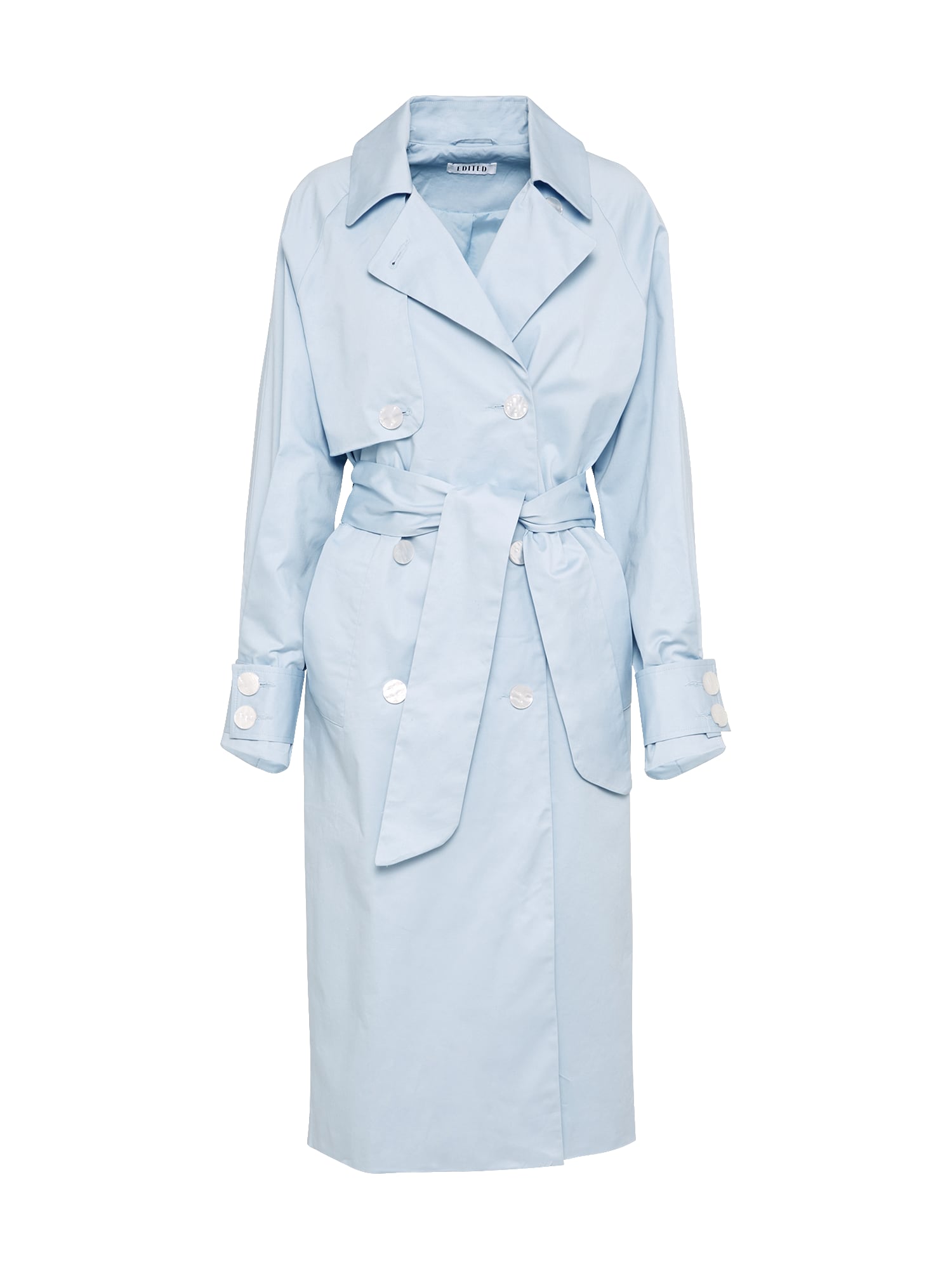 EDITED Palton de primăvară-toamnă  albastru deschis