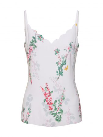 Ted Baker Top 'Sarraah'  verde / roz / alb