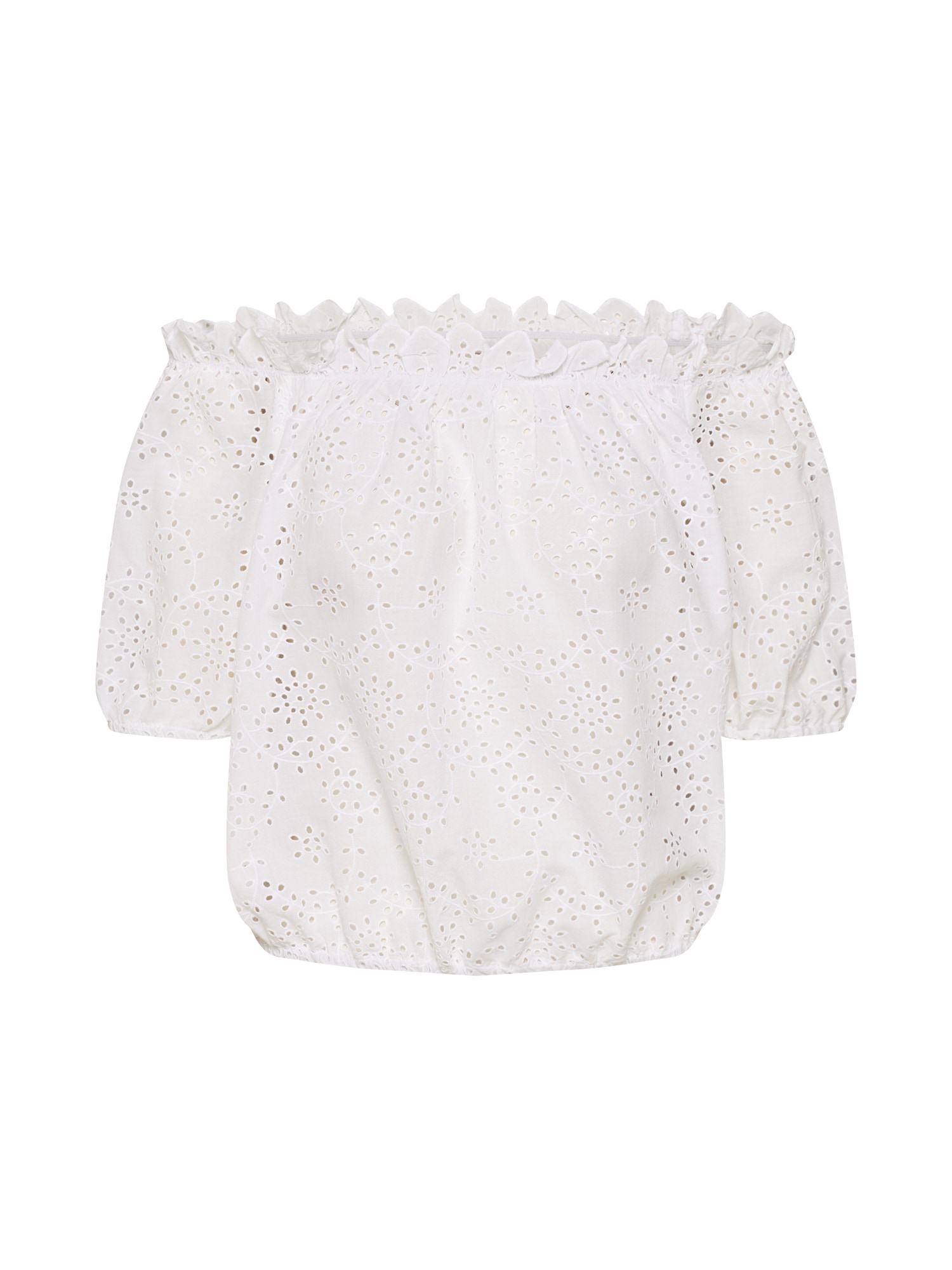 PIECES Tricou 'CAMMEA'  alb