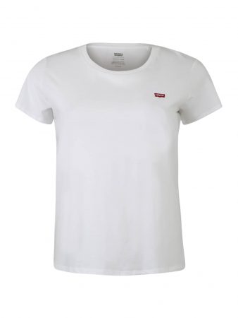 Levi's® Plus Tricou 'PL Perfect Crew'  alb