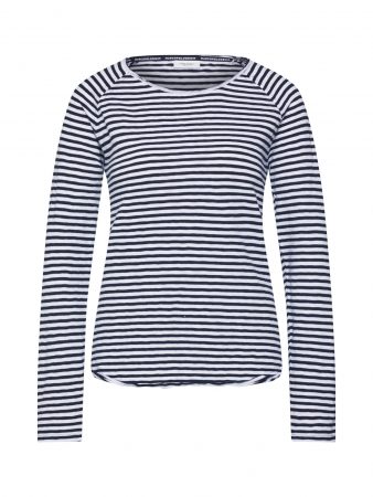 Marc O'Polo DENIM Tricou  negru / alb