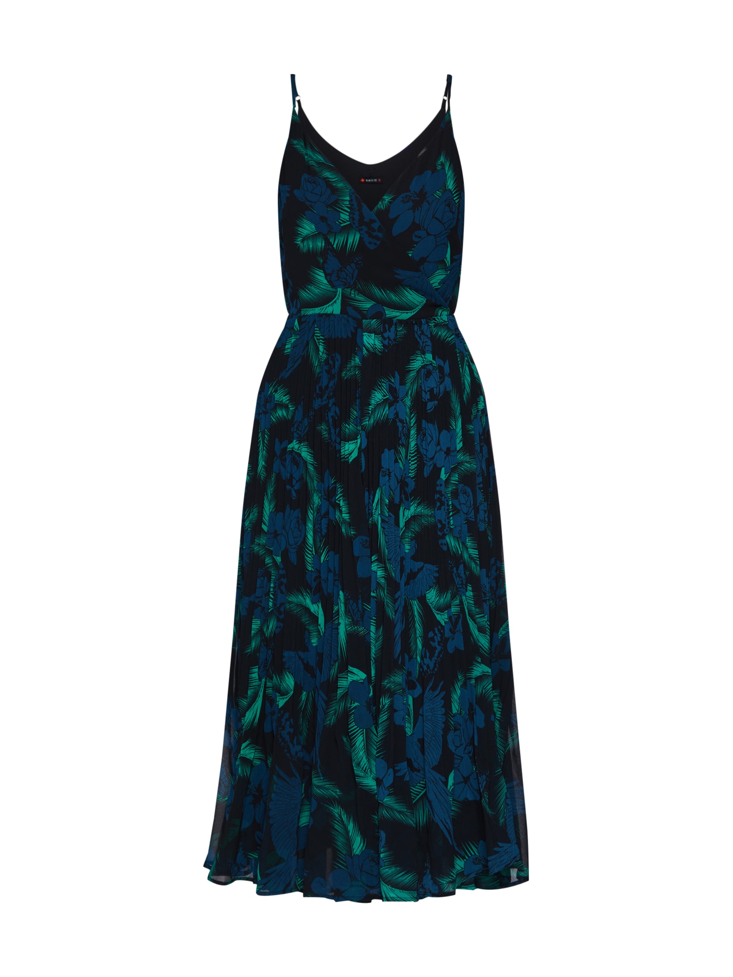 Khujo Rochie de vară 'ROSE' albastru închis / verde / negru