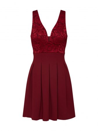 WAL G. Rochie de cocktail '7502'  roșu vin