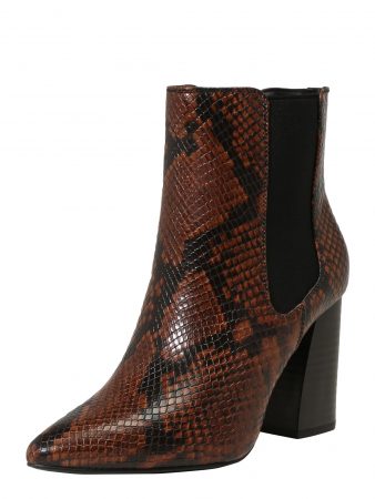 CALL IT SPRING Botine 'HIGHRISE'  maro ruginiu / negru