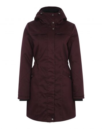 Modström Palton de iarnă 'Frida'  roșu vin