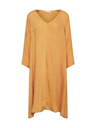 AMERICAN VINTAGE Rochie 'ROBE ML COL V'  muștar