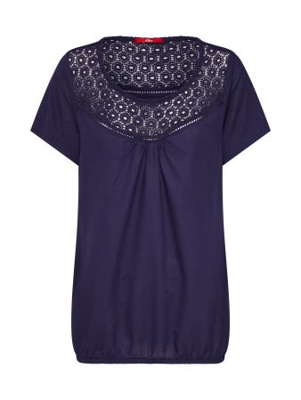 S.Oliver Tricou 'T-Shirt'  albastru închis