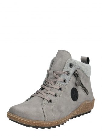 RIEKER Ghete cu șireturi  gri
