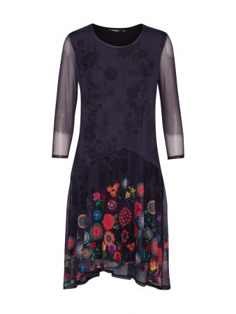 Desigual Rochie 'OKONOR'  culori mixte / navy / albastru închis