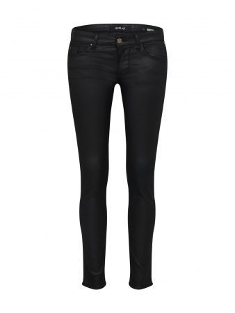 REPLAY Jeans 'LUZ BACK ZIP'  denim negru