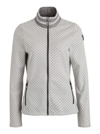 KILLTEC Hanorac sport 'Tanalie'  gri / alb