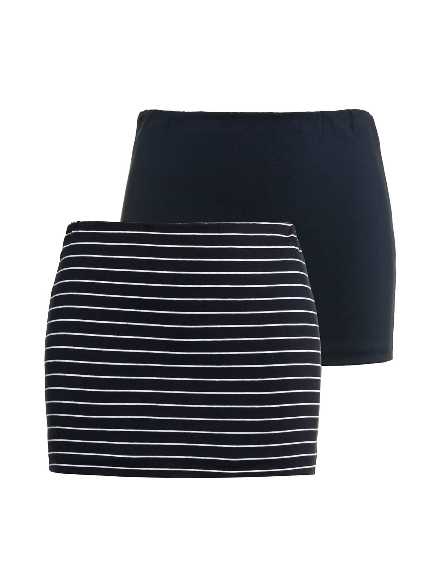 Ulla Popken Tricou  albastru noapte / alb