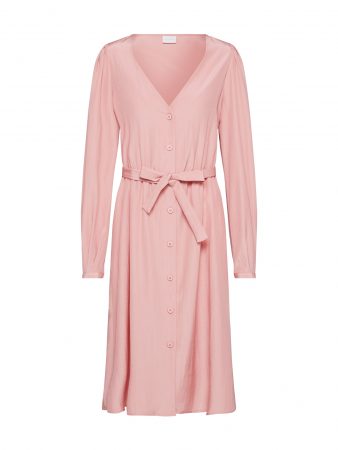 VILA Rochie de seară 'VIPADDY L/S DRESS'  roz