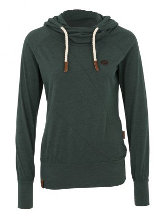 Naketano Bluză de molton 'Mandy'  verde închis
