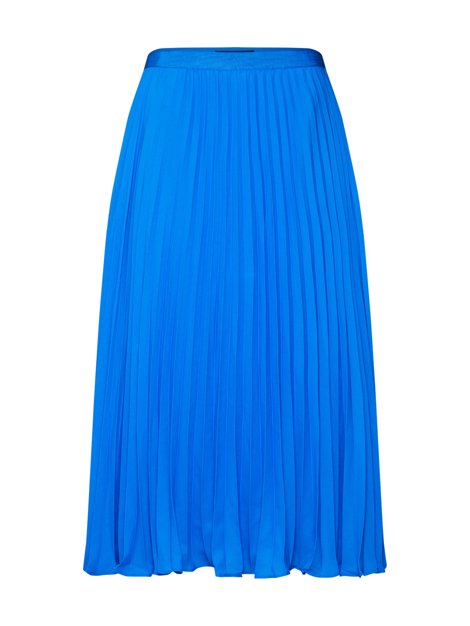 Banana Republic Fustă 'PLEATED SOLID MIDI' albastru