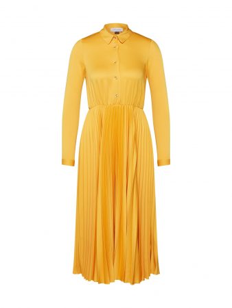 Closet London Rochie tip bluză  galben