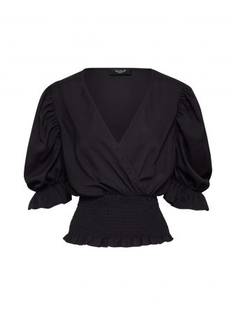 SISTERS POINT Bluză 'NEW GITHA'  negru