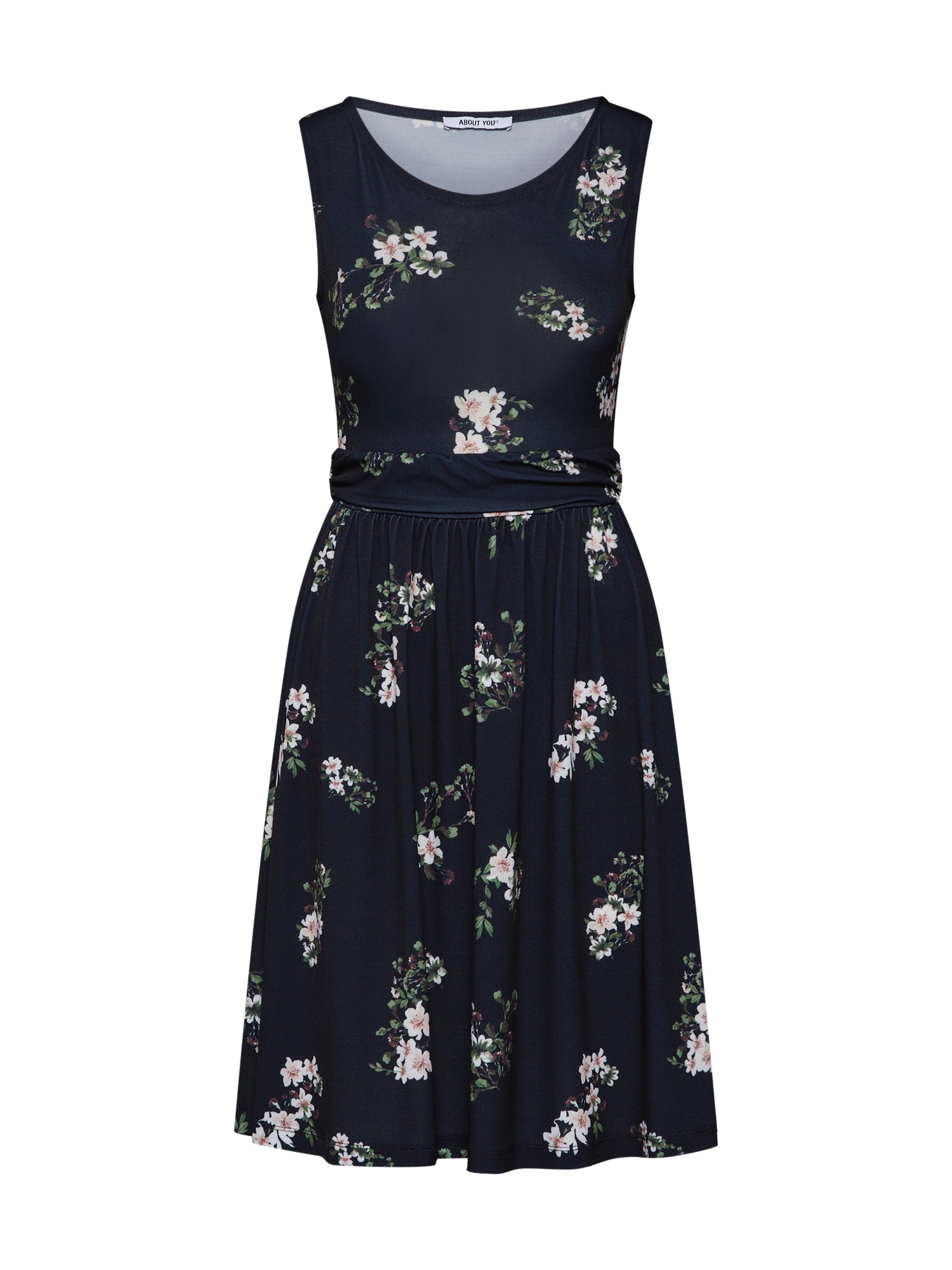 ABOUT YOU Rochie 'Mieke'  verde / negru