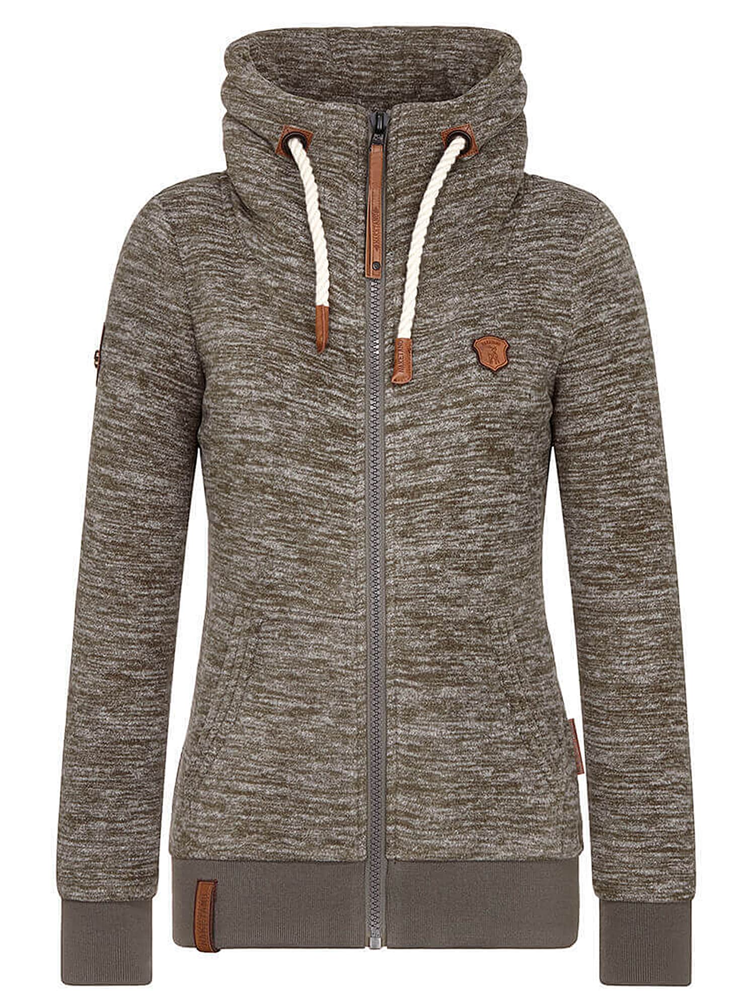 Naketano Jachetă fleece oliv