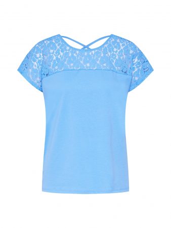 VERO MODA Tricou 'SAGA'  albastru deschis