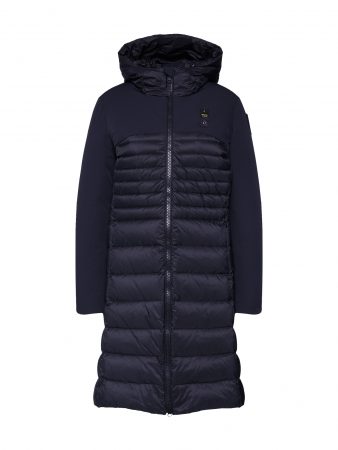 Blauer.USA Palton de iarnă 'IMPERMEABILE TRENCH LUNGHI IMBOTTITO PIUMA'  negru