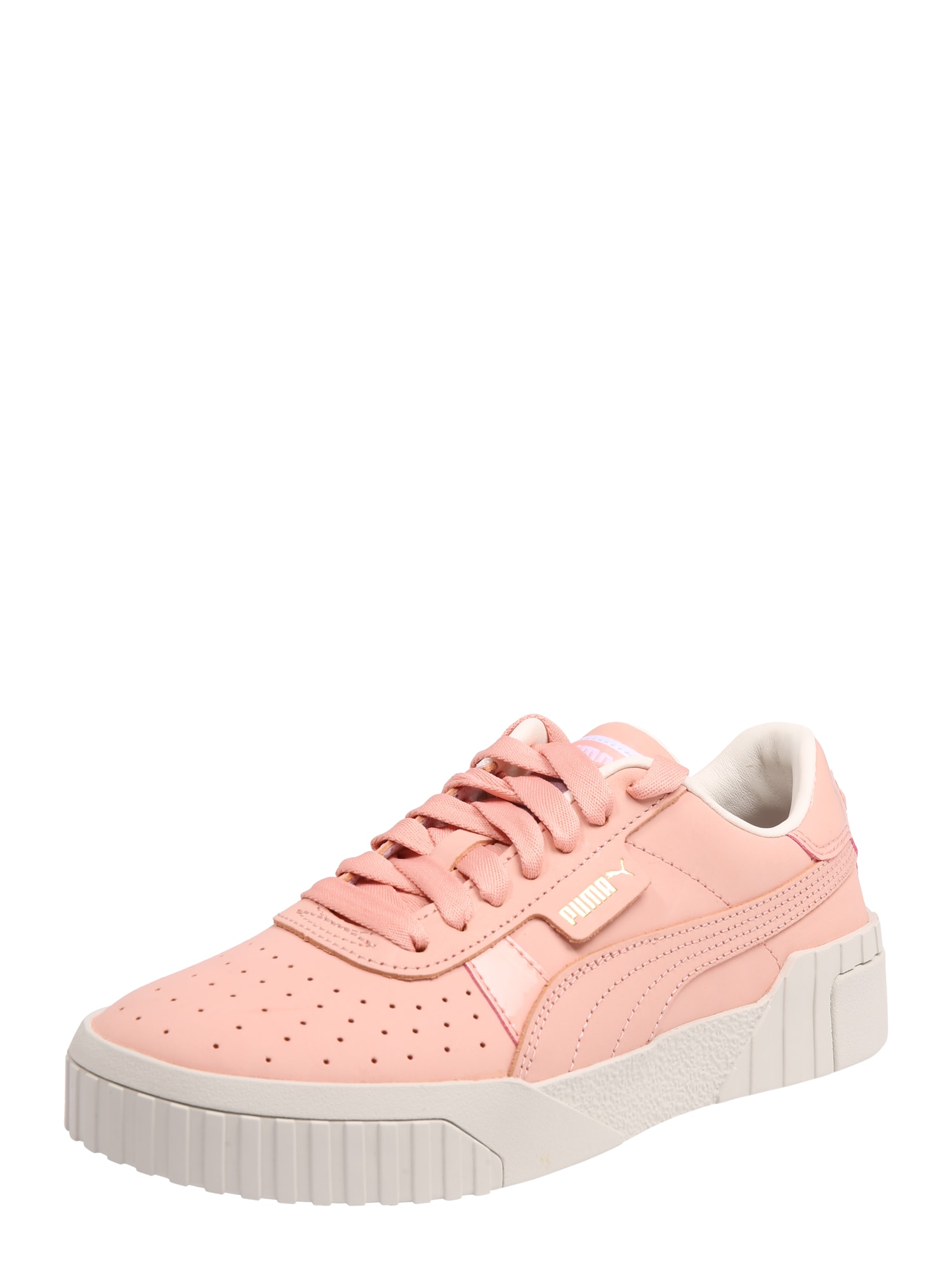 PUMA Sneaker low 'Cali Nubuck' roz vechi / alb