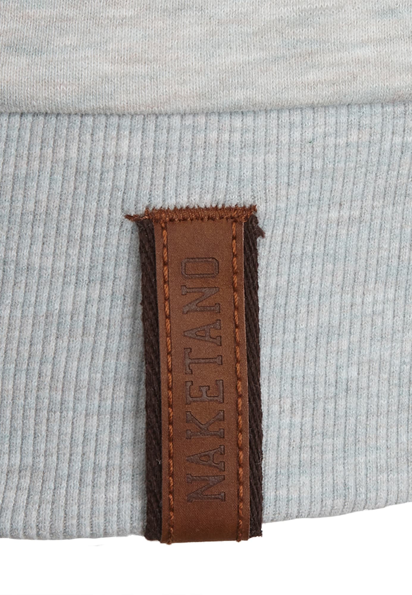 Naketano Bluză de molton piatră