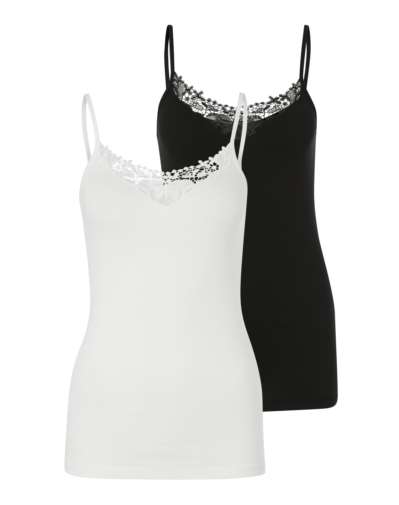 ONLY Top  negru / alb