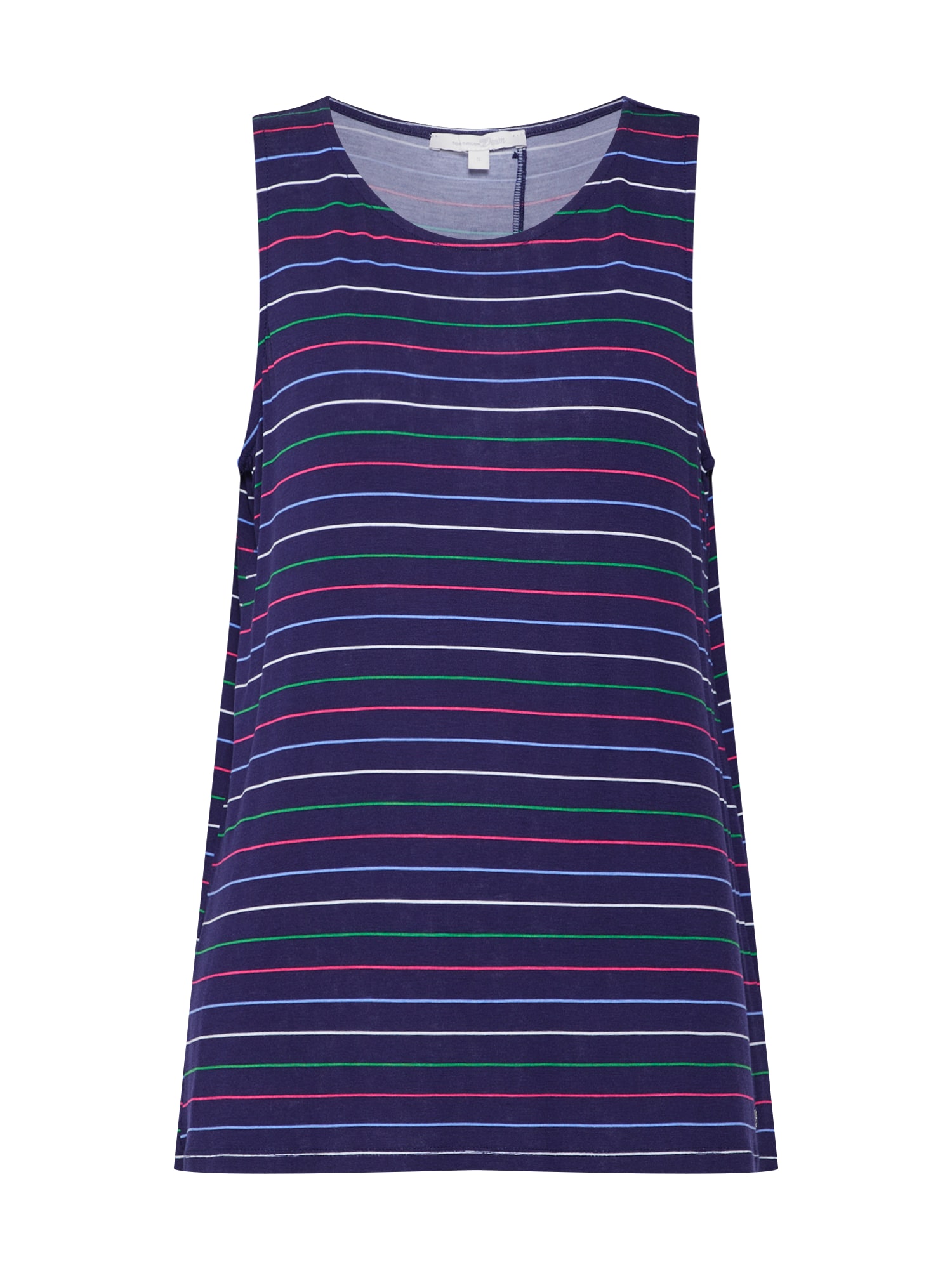 TOM TAILOR DENIM Top  navy / culori mixte