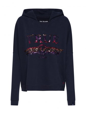 True Religion Bluză de molton 'HOODY TRUCCI'  negru