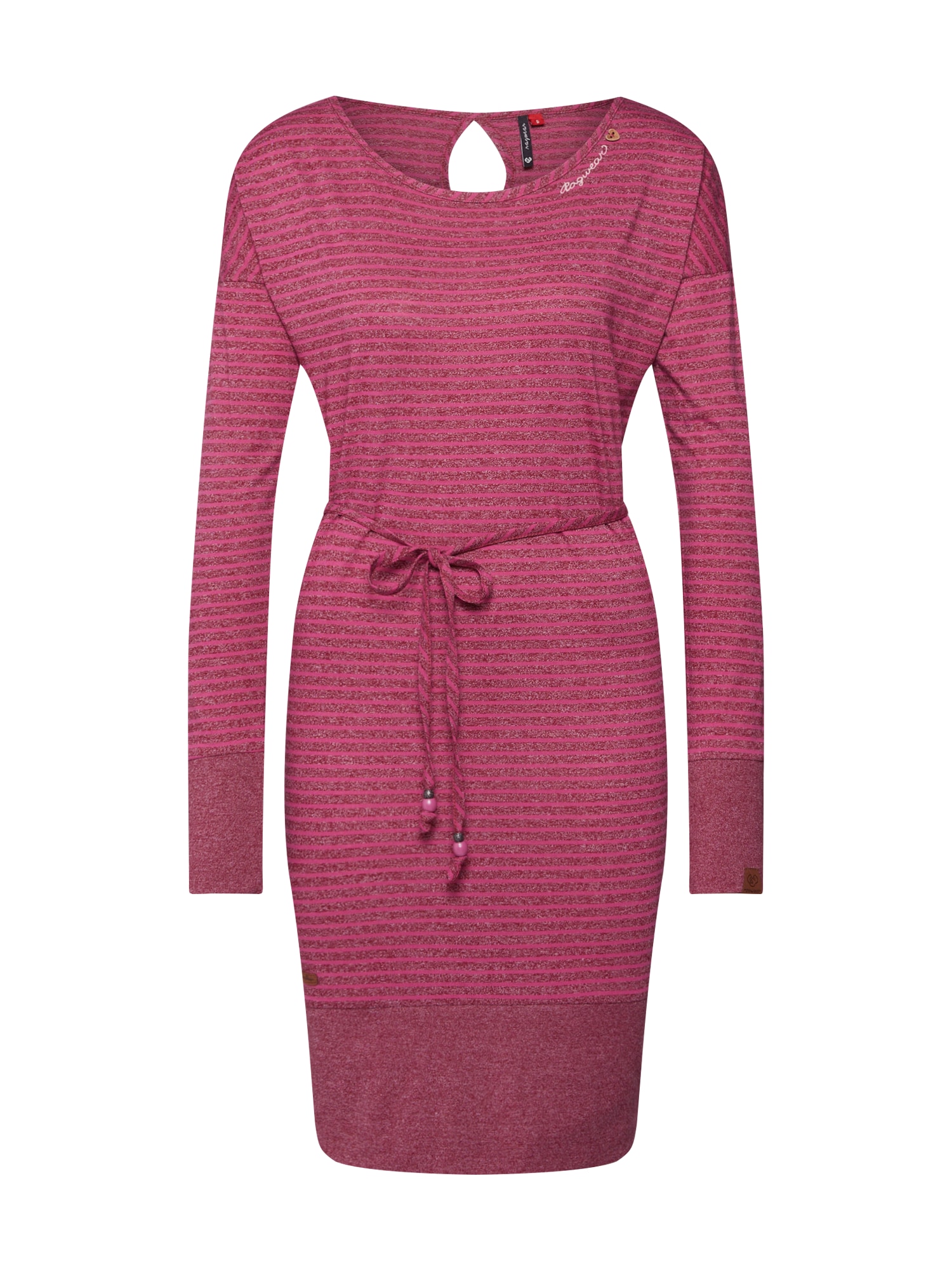 Ragwear Rochie 'SOHAM' roz / roșu vin
