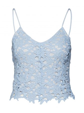 EDITED Top 'Baila'  albastru deschis