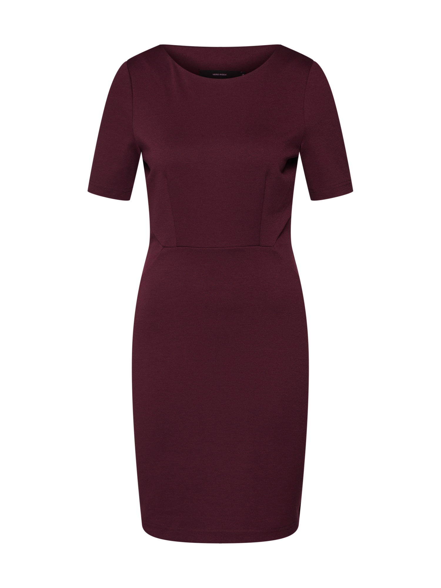 VERO MODA Rochie 'VMMYNTE SS SHORT DRESS'  roșu vin