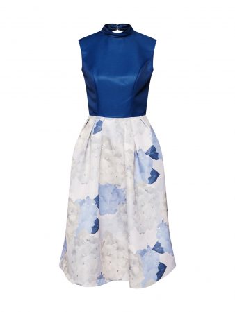 Chi Chi London Rochie de cocktail 'Chi Chi CYd dress'  navy / albastru deschis / culori mixte
