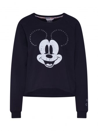 Frogbox Bluză de molton 'Mickey Mouse'  negru