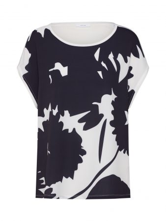 OPUS Tricou  bej / negru
