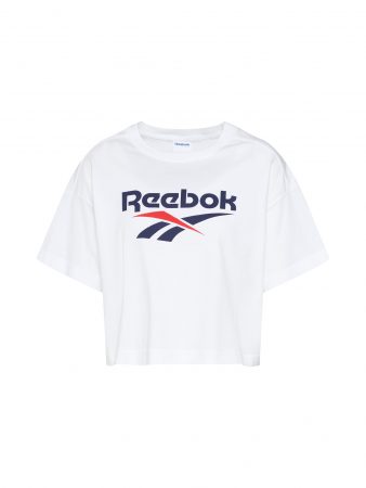 Reebok Classic Tricou 'CL V CROP TEE'  navy / roșu / alb
